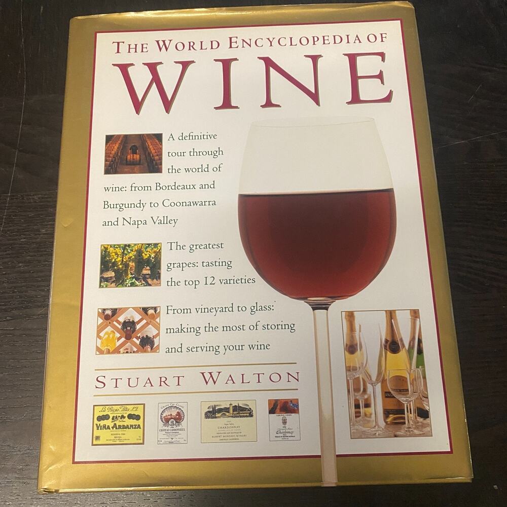 The World Encyclopedia of Wine - Stuart Walton, 185967254X, hardcover,